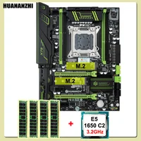 HUANANZHI Motherboard Combos On Sale X79 LGA2011 Socket CPU Intel Xeon E5 1650 3.2GHz Big Brand RAM 16G(4*4G) REG ECC PC Supply