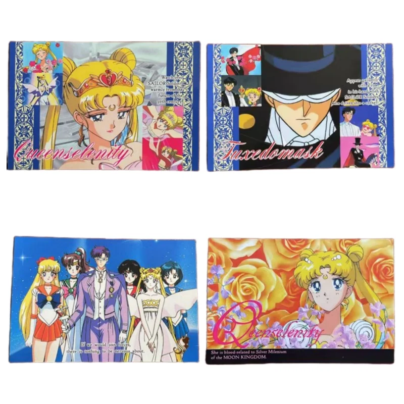 

Treasure BANDAI Sailor Moon Tsukino Usagi Hino Rei Animation Characters Medium Card Classics Anime Collection Cards Toy Gift