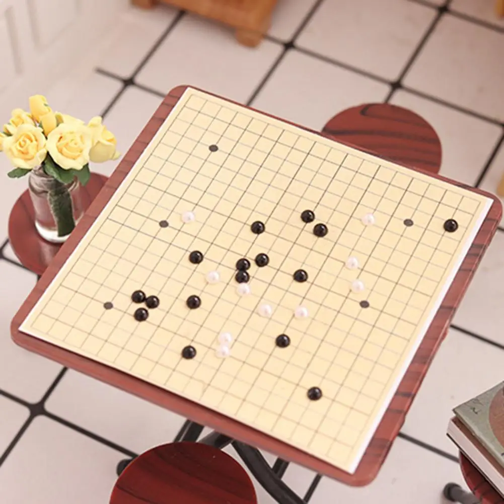 Модные аксессуары для кукольного домика 1 комплект миниатюрная настольная игра