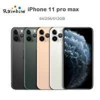 Original iPhone 11 Pro Max 6.5" 4G LTE 4GB&64/256/512GB Apple IOS A13 Bionic Hexa Core Triple Cell Phone 2