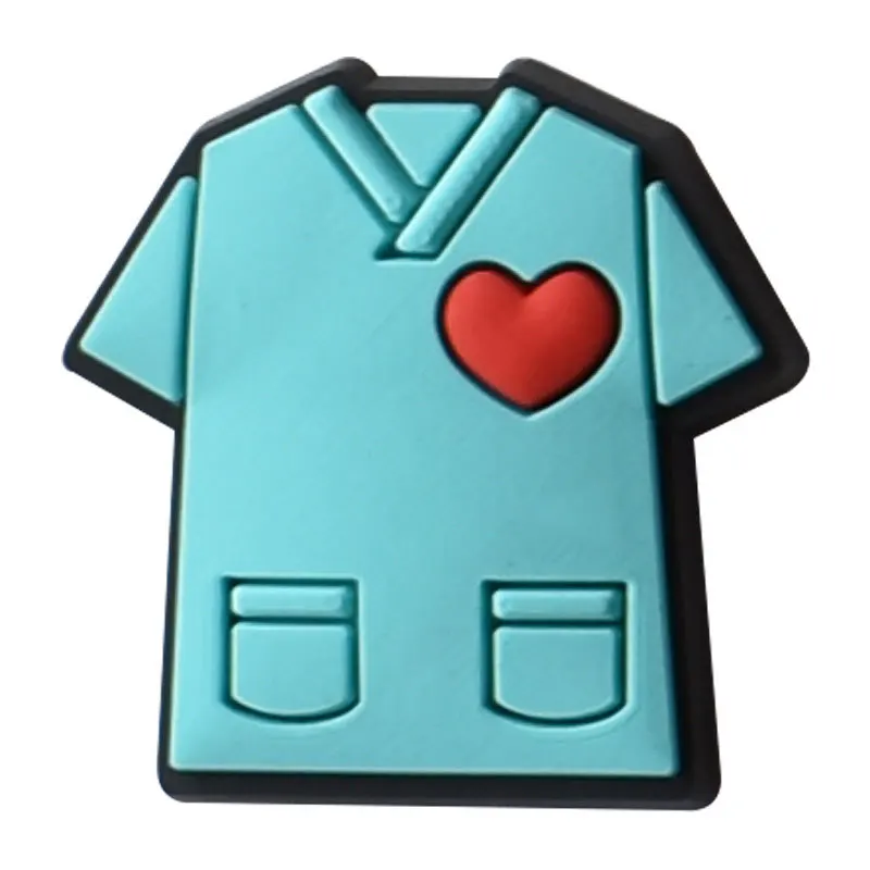 1pcs Doctor Nurse Shoe Charms Accessories Fits for Crocs Boys Girls Kids Women Teens Christmas Gifts Birthday Party Favors Pins |