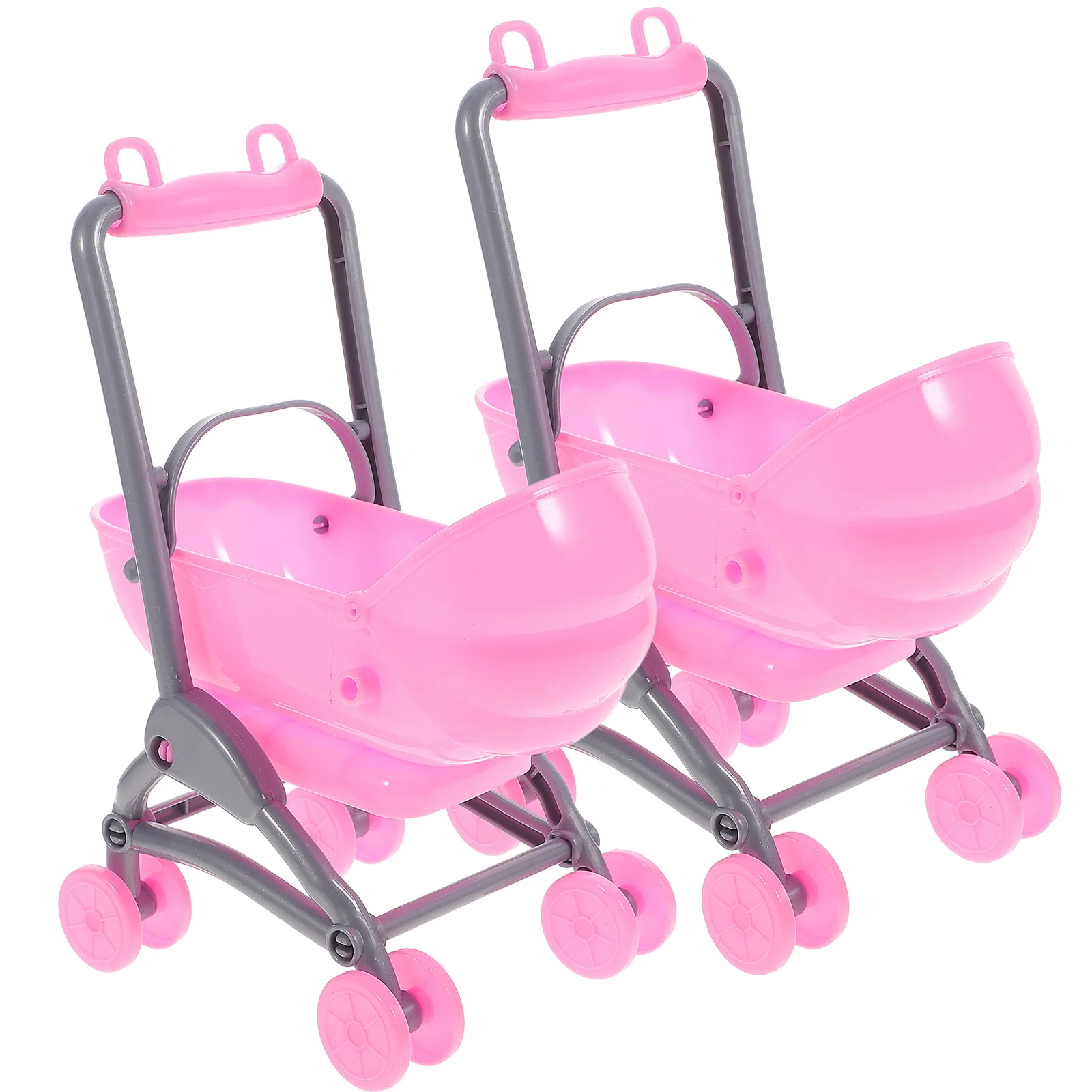 

Stroller Baby Toy Toys Miniature Mini Furniture Accessories House Kid Nursery Simulation Car Pram Carriage Cradle Crib Girls Bed