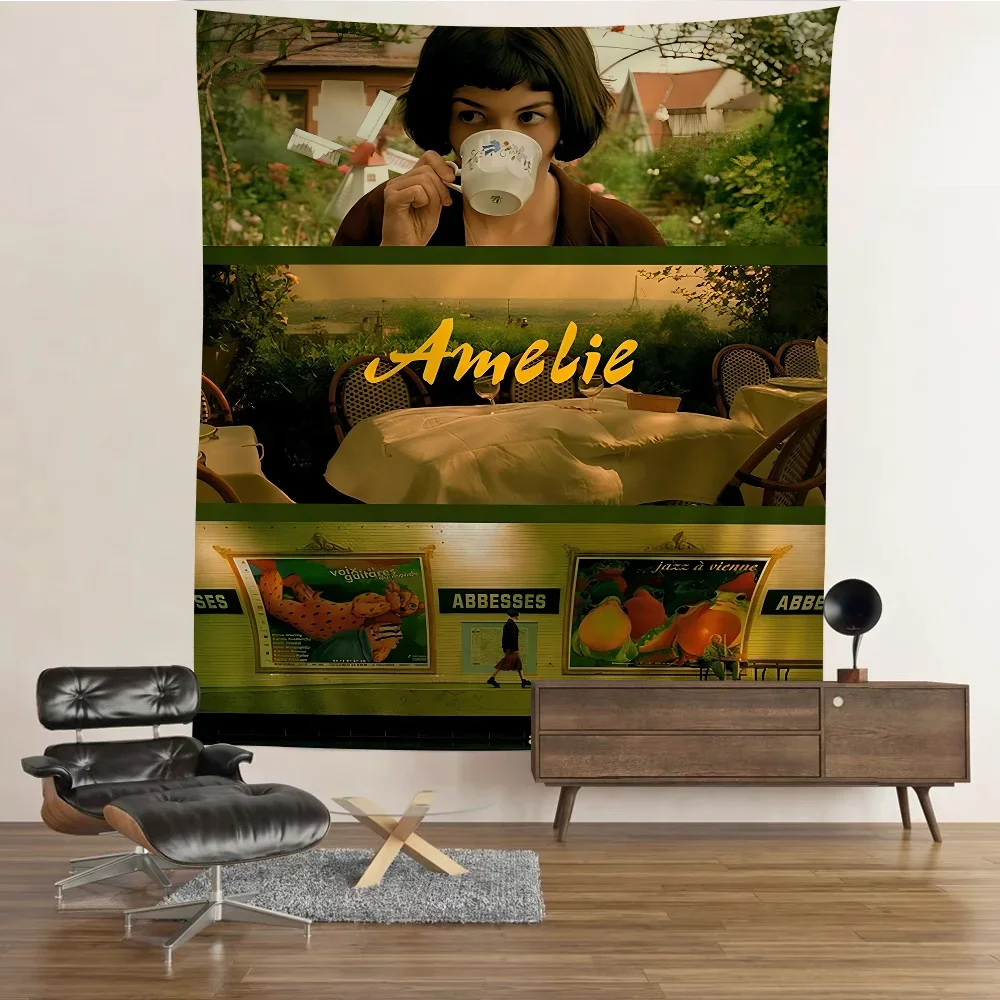 Amelie классический фильм DIY настенный гобелен подвесной Таро хиппи настенные