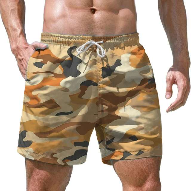 Swimwear шорты мужские камуфляж Кокос