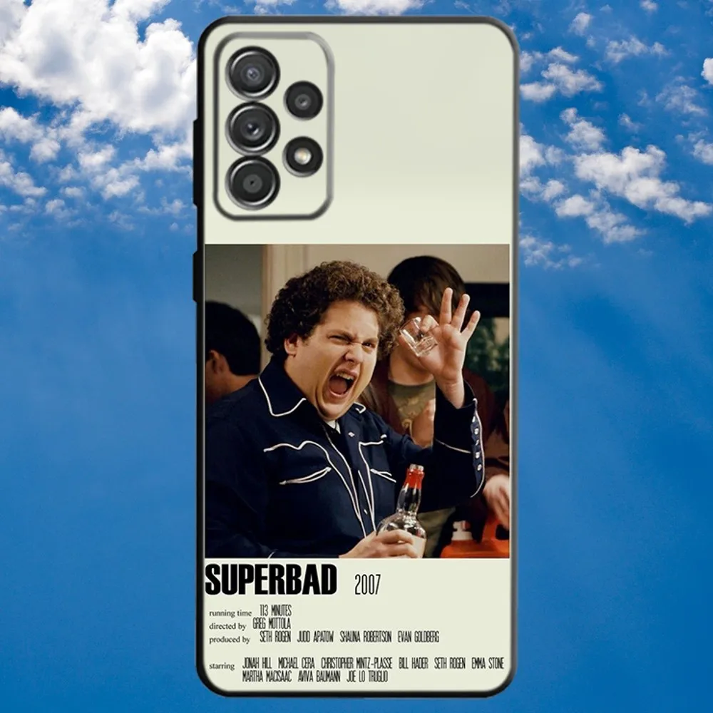 Чехол для телефона Mclovin Movie Superbad Samsung S21 S22 Ultra S20 S30 plus S23 ultra 5G мягкий черный чехол