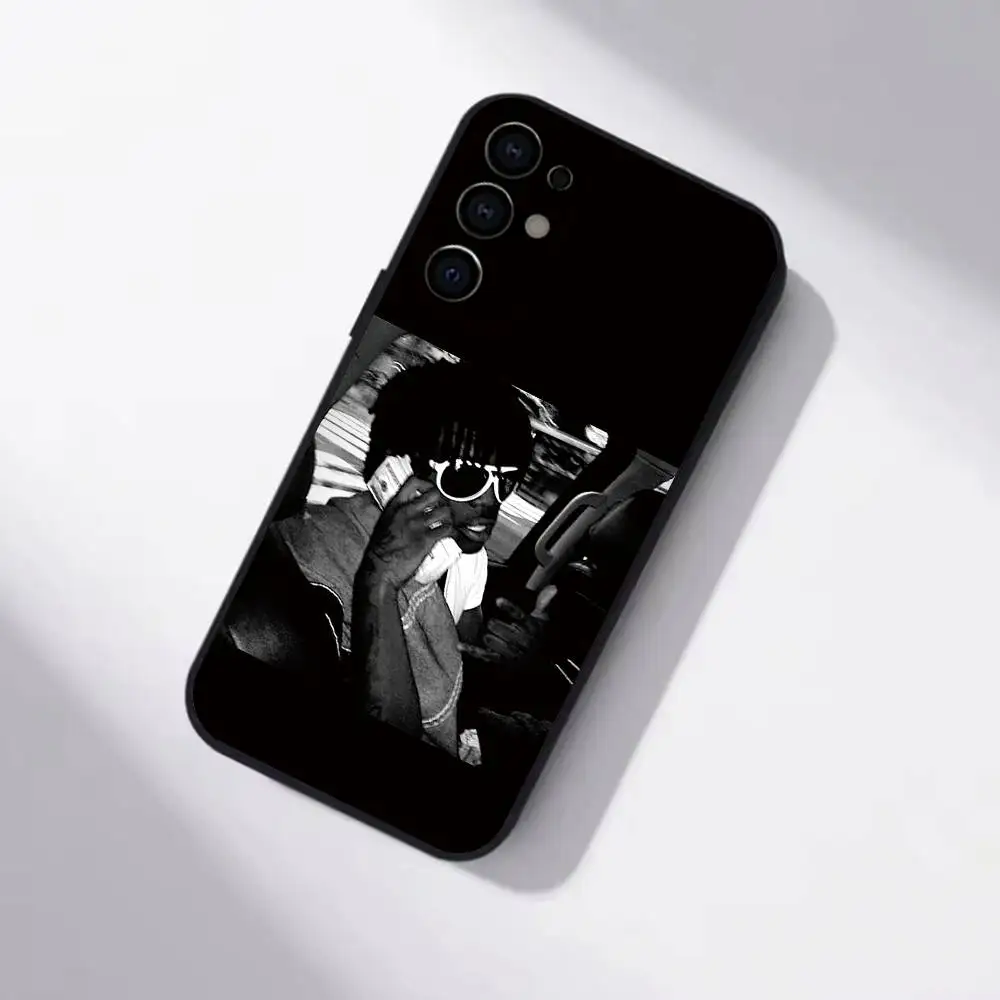 Фото Чехол для телефона Rapper C-Chief Keef, черный, силиконовый, мягкий, для Samsung S25, S24, S21, S22, S23, S30, Ultra, S20, Plus, Fe, Lite №3