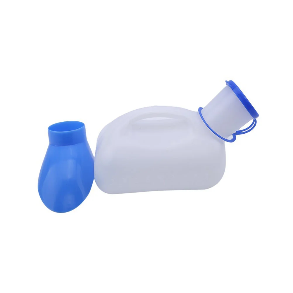 

1 Set of Covered Urinal Bottle with Scale Large Capacity Urinal Bottle for Elderly