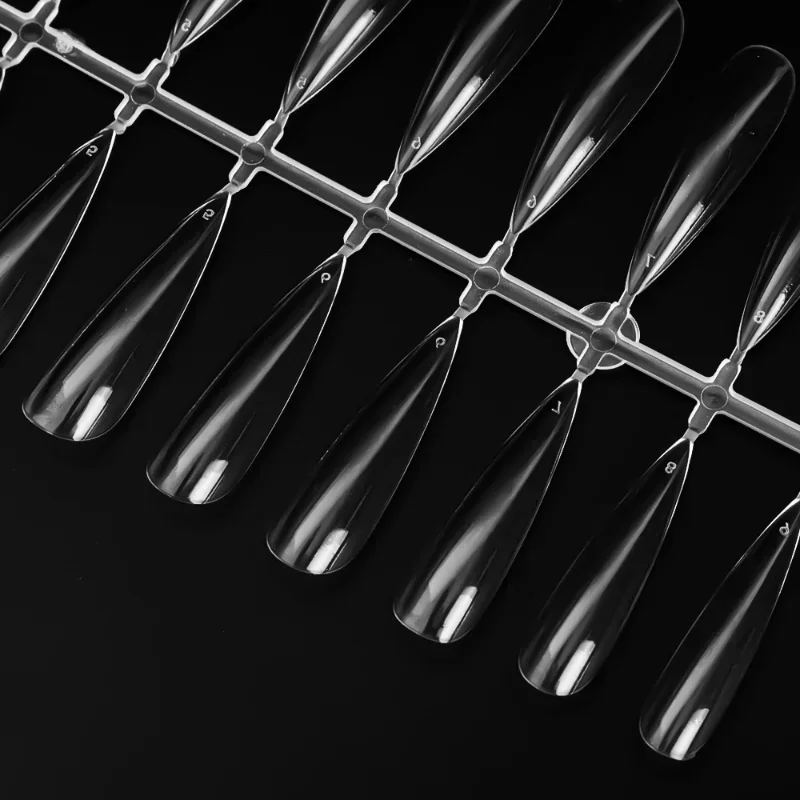 Красивые искусственные ногти 24/240 шт. прозрачные акриловые накладные с полным