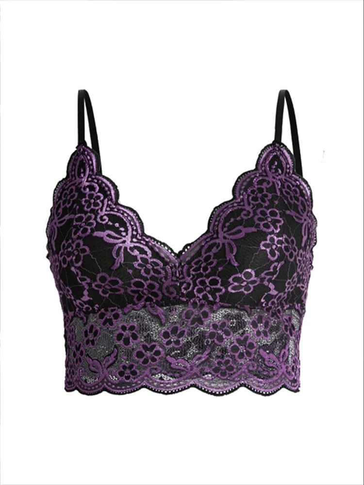 Элегантное Прозрачное Кружевное Лоскутное Нижнее Белье Больших Размеров С