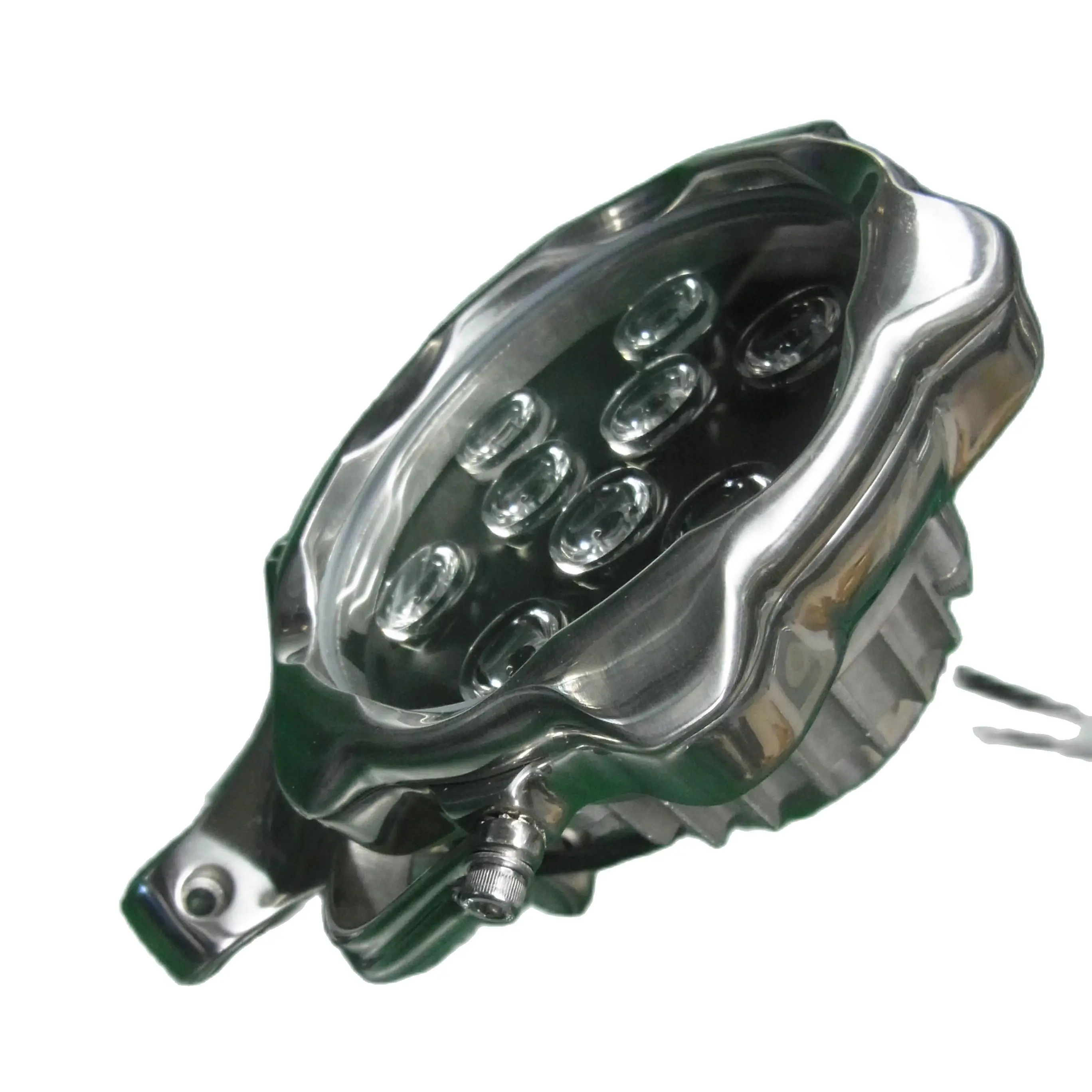 Подводный светодиодный фонарь из нержавеющей стали 304 9 Вт RGB 12 В IP68