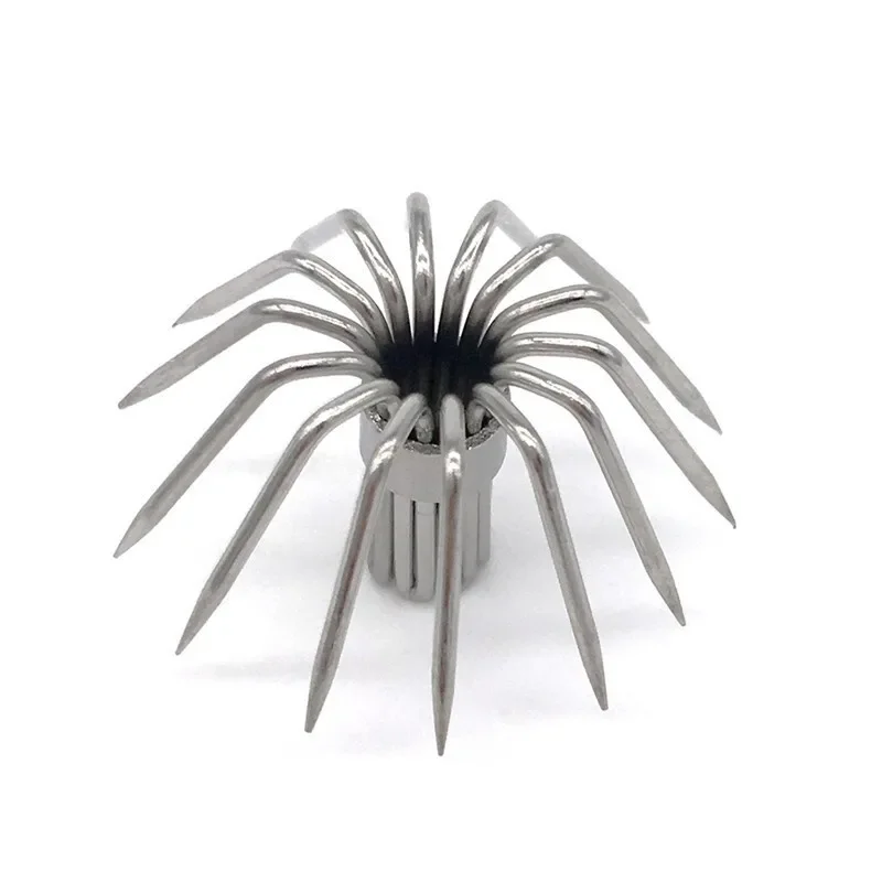 Зонт из нержавеющей стали рыболовный крючок кальмар осьминог каракатица