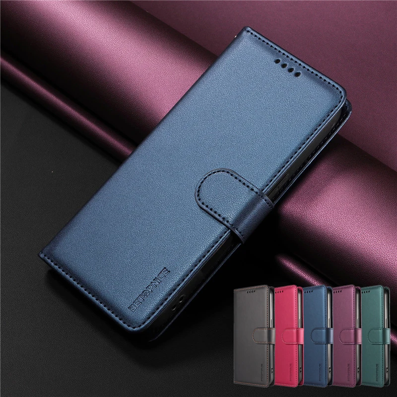 Фото Противоугонный кожаный чехол-кошелек для Huawei Honor Magic 8 7 6 5 X5C X6C X7C X8C X9C Smart Lite Plus 5G, чехол для телефона с отделениями для карт №1