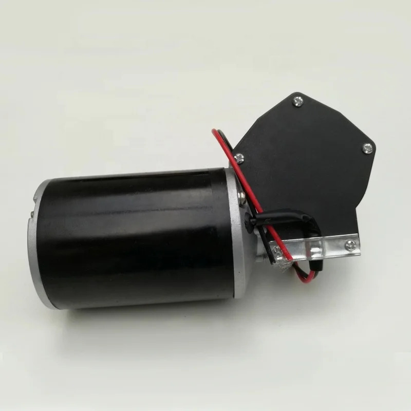 

24V 12V DC Motor 120w Worm Wheel Geared Motor DC Gear Motor For Car Simulator Garage Door Opener Wheelchair