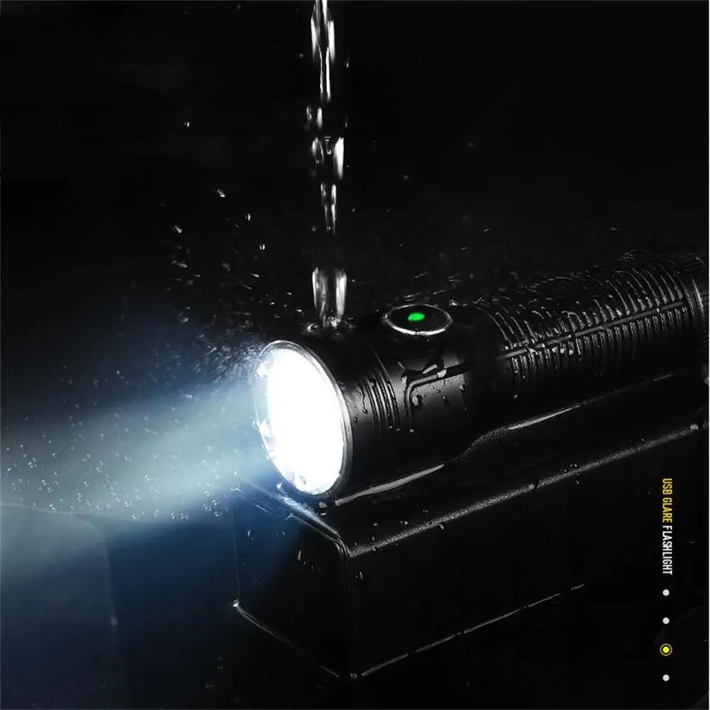 

Outdoor Mini Flashlight For Camping Mountaineering Home Use Waterproof Strong Lighting