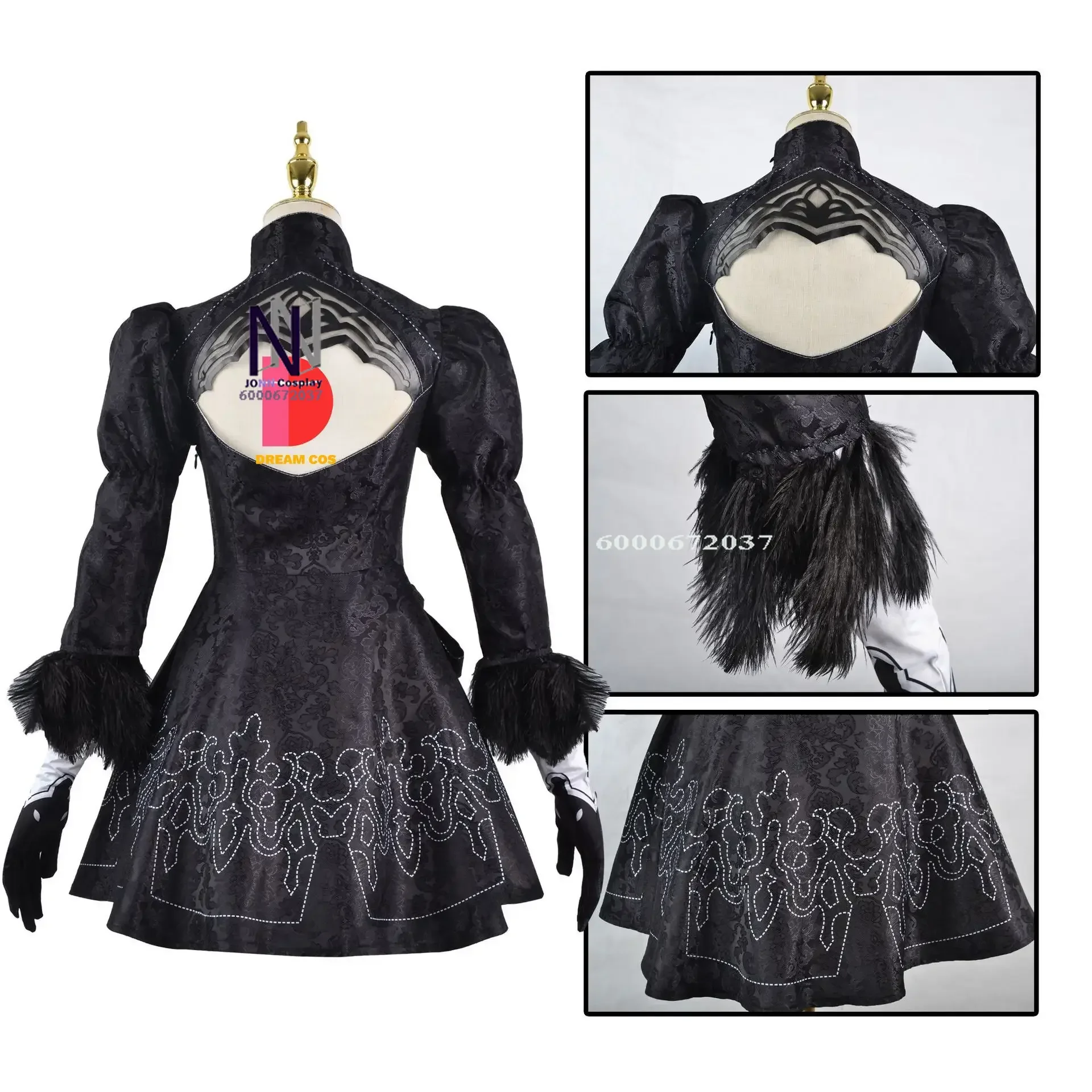 Games Nier Automata Cosplay Costume Yorha 2B 9S Sexy Outfit Suit Women Role Play Costumes Girls Halloween Party Fancy Dress