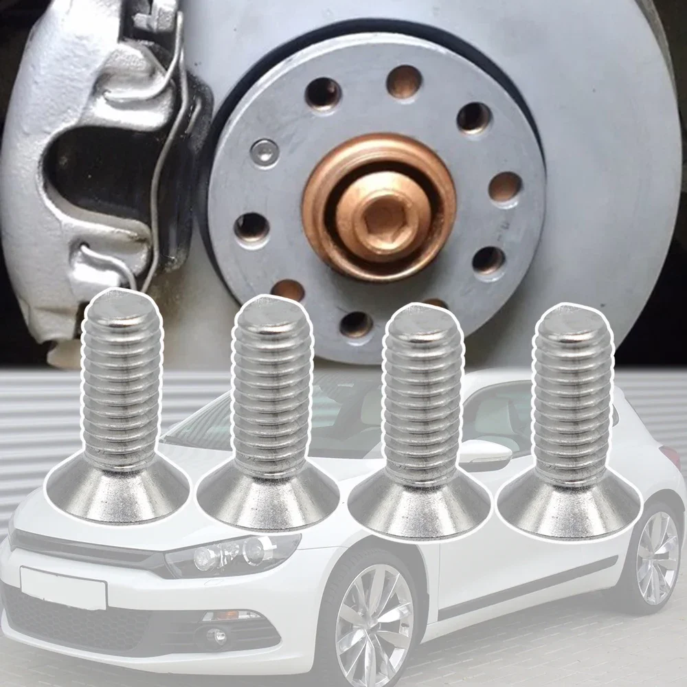 Для VW Scirocco M6 x 16 мм тормозной роторный диск Шестигранная розетка винты с потайным