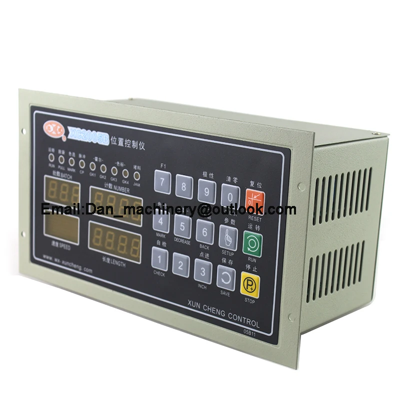 Xc2005b 220 В переменного тока 100 Вт машина для изготовления мешков длина мешка Скорость управления контроллером положения компьютера