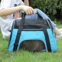 dog bags portable dog carrier bag mesh breathable carrier bags for small dogs foldable cats handbag travel pet bag transport bag