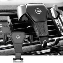 1pcs Car Mobile Phone Holder Air Vent Clip GPS Navigation Car Goods For Opel Astra j Insignia Corsa Zafira b Mokka Vivaro Meriva