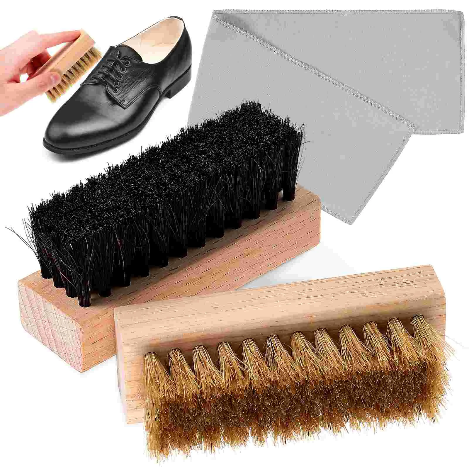 

Brush Brushes Shoe Boot Cleaning Shoes Polish Kit Care Cleaner Applicator Clothes Dusting Washing Scrub Sneaker Scrubbing Suede