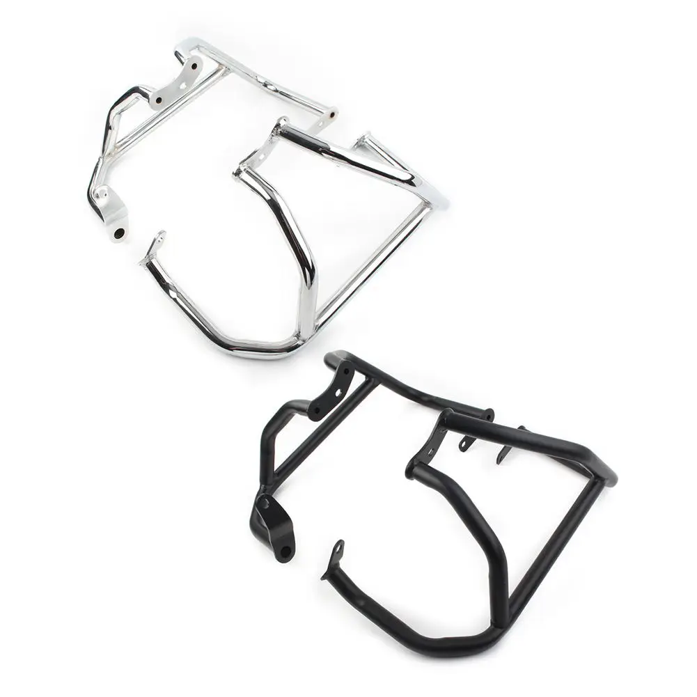 Хромированные/черные защитные ограждения двигателя мотоцикла дорожная защита