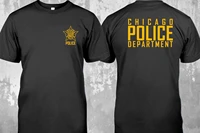 chicago police department t shirt high quality cotton breathable top loose casual t shirt sizes s 3xl