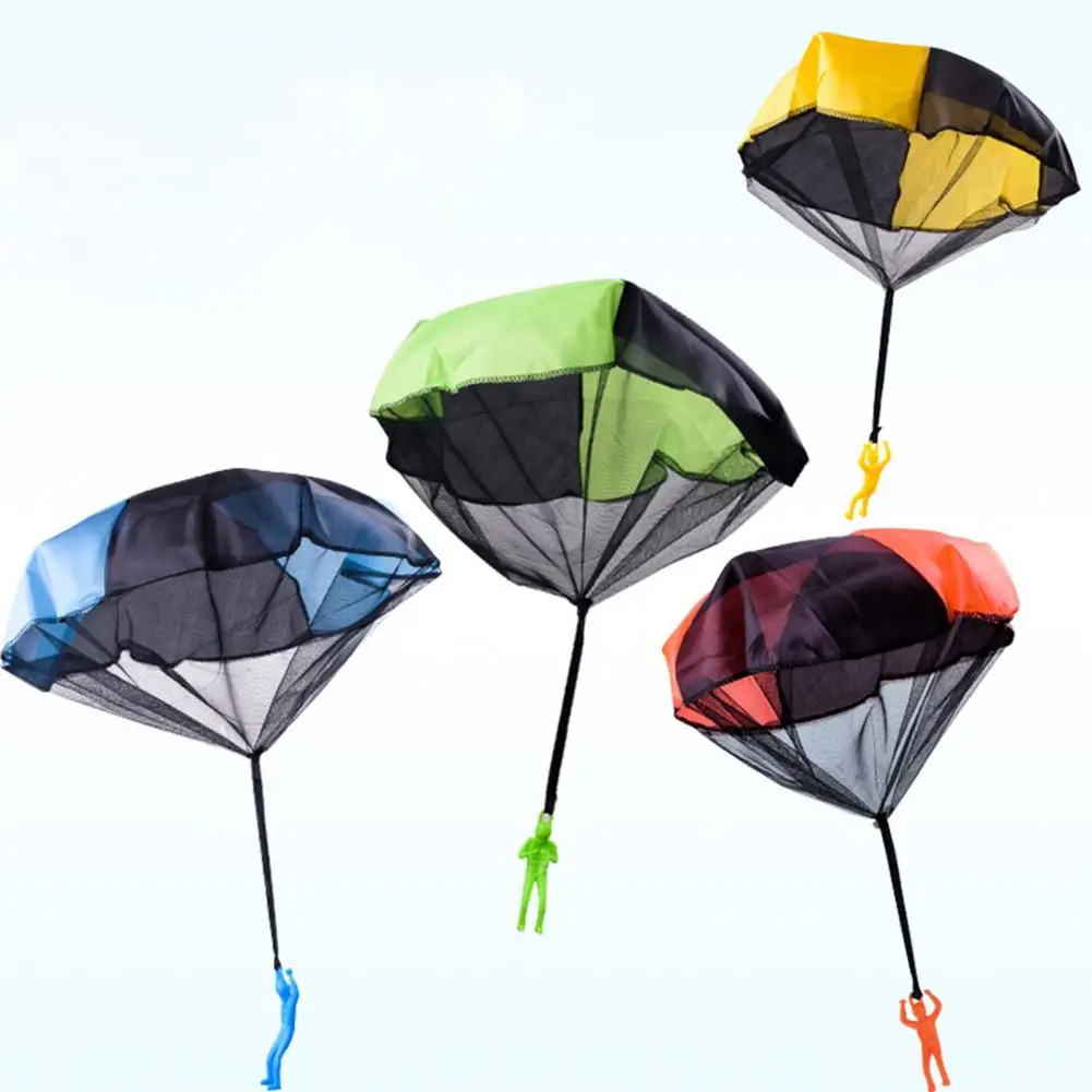 Яркий цвет детская игра армейский человек бросьте его парапарашель для улицы