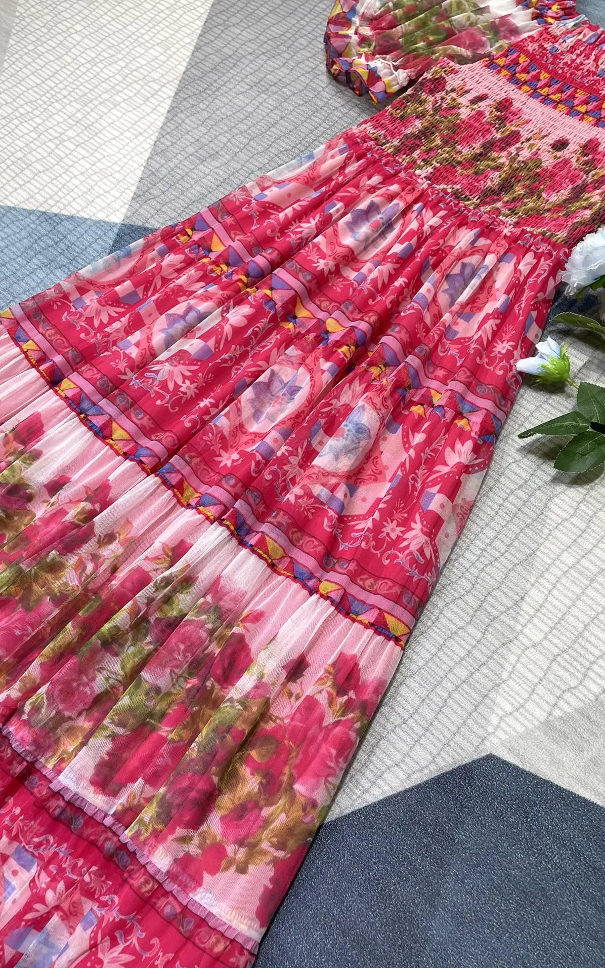 

2023 Spring/Summer Fashion New Women's Clothing Printed Dress 0801