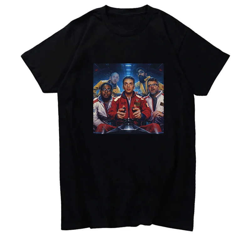 Футболка мужская оверсайз с рисунком из альбома Реальная история | Мужская