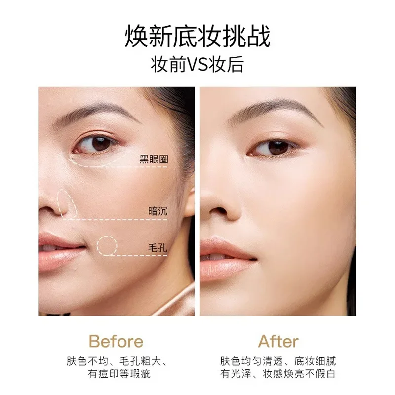 ia lekki makijaż krem podkładowy nawilżający długotrwały blokujący nie matowy korektor