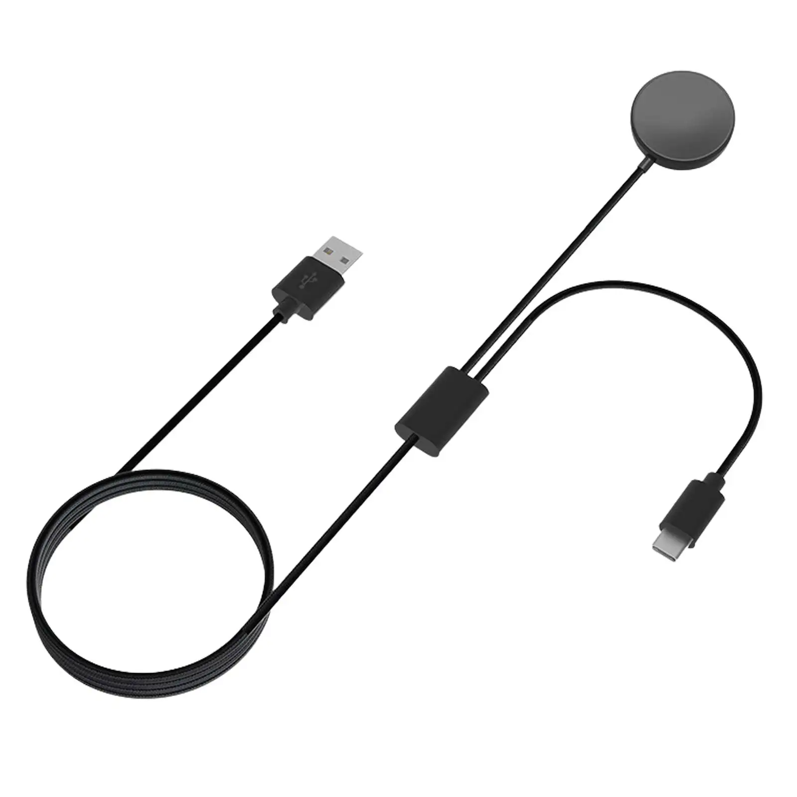 

Зарядный кабель для Galaxy Watch 3/4/Active 2/Active & forGalaxy Buds Plus/Live/Pro ForGalaxy S22/21/20/10, магнитное Беспроводное зарядное устройство