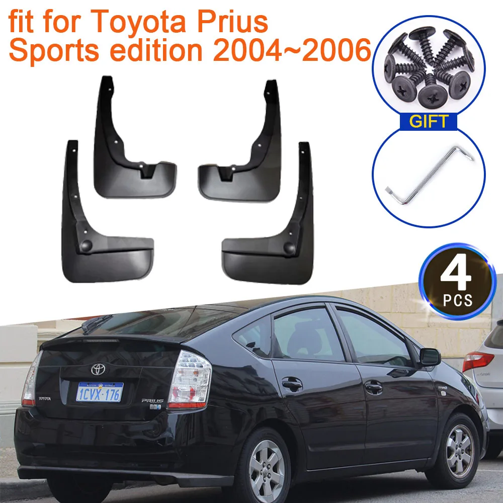 

for Toyota Prius XW20 20 Sports Edition 2004~2009 2006 Mud Flaps Splash Fender Guards Mudflap Front Rear Wheels Car Accessories