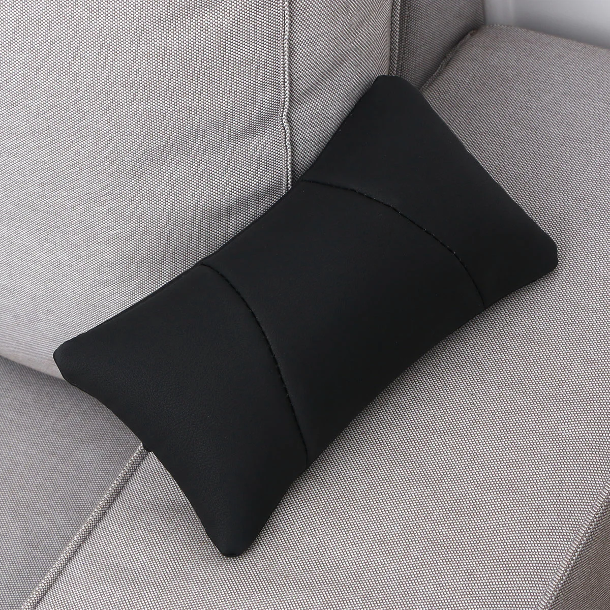 

1PC Car Headrest Pillow Memory Cotton Neck Pillow Tasteless No Fading Breathable Sweatproof Car Waist Sleeping Lumbar