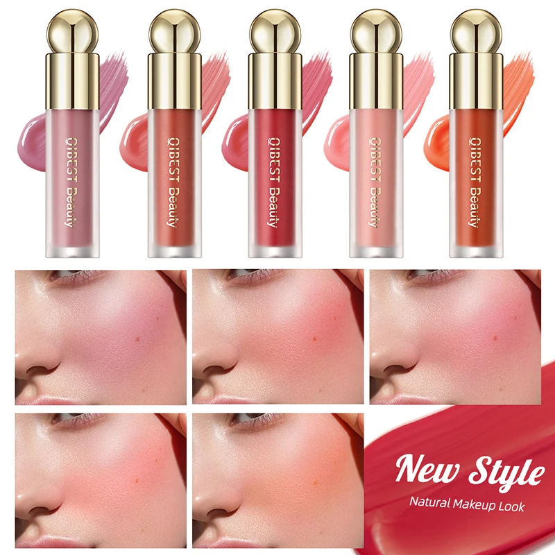 

Liquid Blush Stick Brightening Moisturizing Rouge Blush Professional Cosmetics For Face Blusher Lasting Cheek Blush Makeup