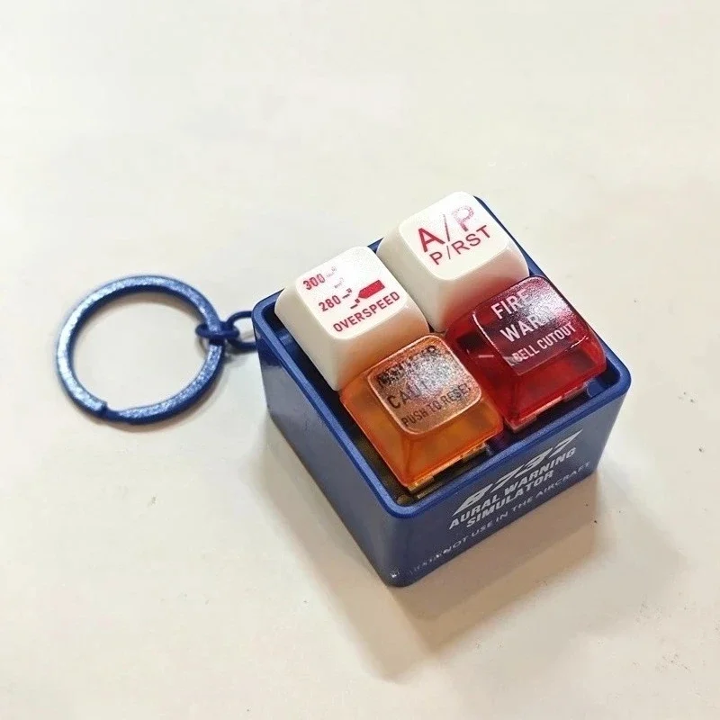 

Брелок-симулятор тревоги JayCreer красный/синий