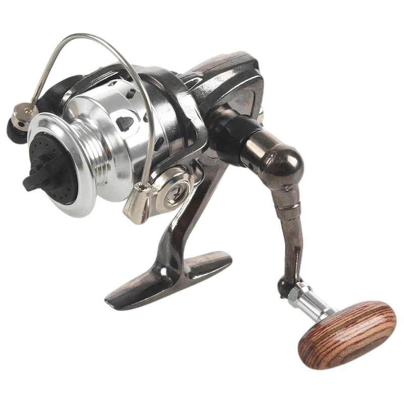 

SHUANGYU RAMPART MN100 Full Metal Body Spinning Fishing Reel Ice Reel Raft Lure Wheel Mini Small Reel