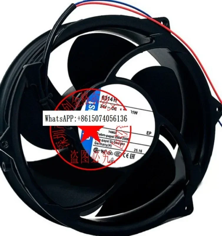 6314/2HP24V30W6314/17TDHHP6314/2MP I-метенный вентилятор немецкого инвертора