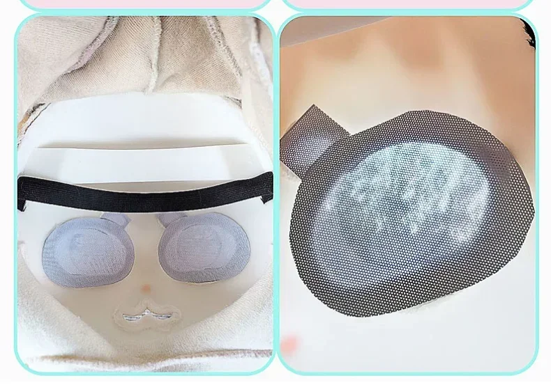 Пушистая маска на голову для косплея аниме с длинными волосами