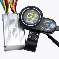 electric scooter motor controller 3648v brushless central controller lcd throttle switch mileage battery display