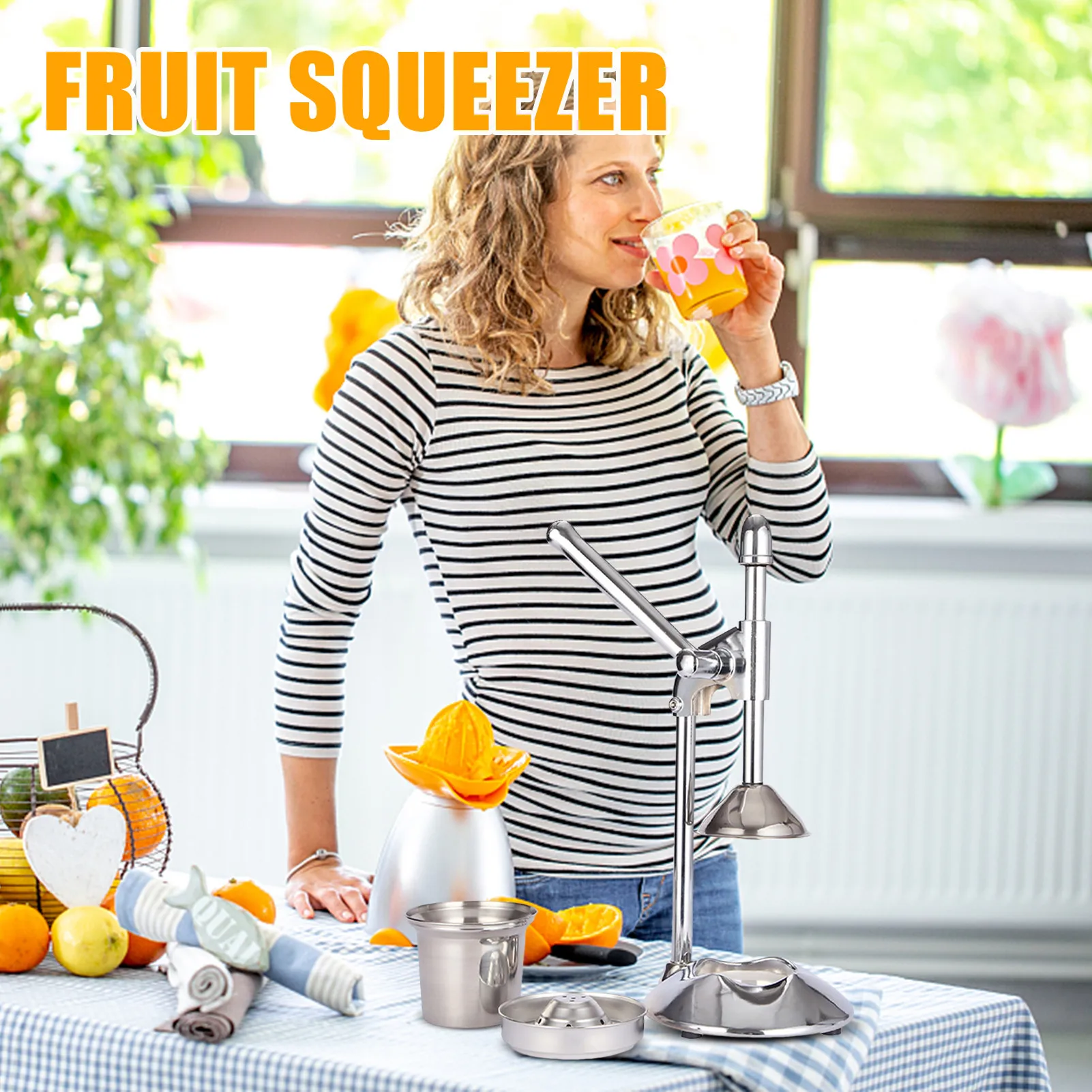

Professional Citrus Juicer Manual Citrus Press And Orange Squeezer Manual Orange Juicer For Orange Juice Lemon Juice Easy To