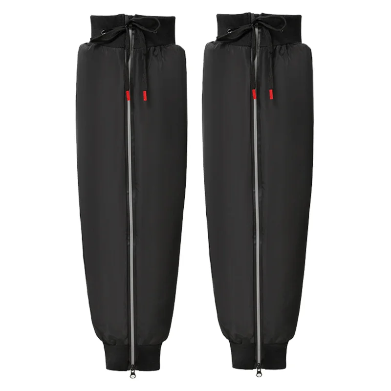 

Motorcycle Knee Pads With Reflective Zipper Universal Thermal Knee Warmers flexible Knee Sleeve Support For Cycling Lovers