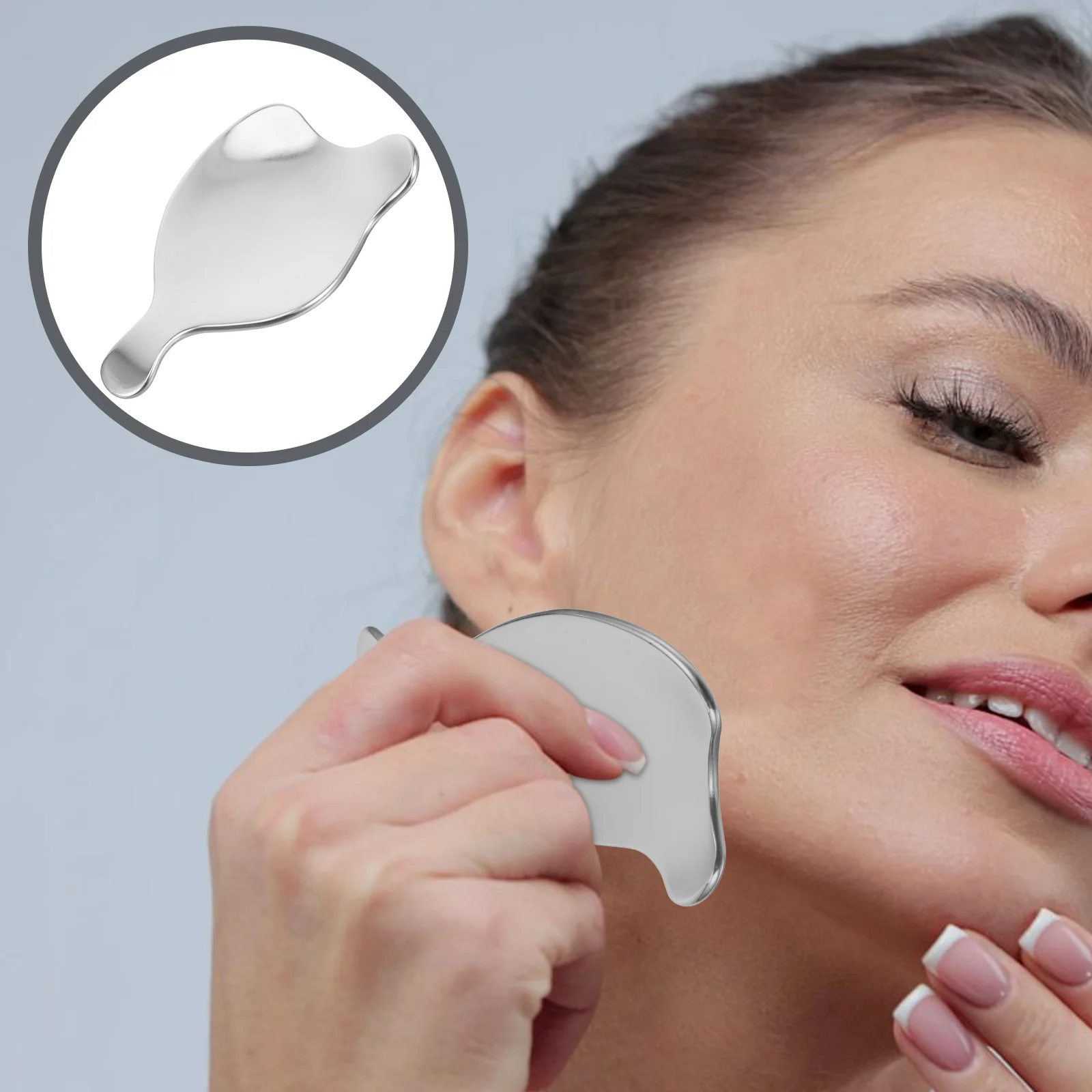 

Инструменты для массажа лица из нержавеющей стали