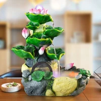 rockery water fountain fish tank office living room decoration wheel bonsai humidifier decoration store opening gift