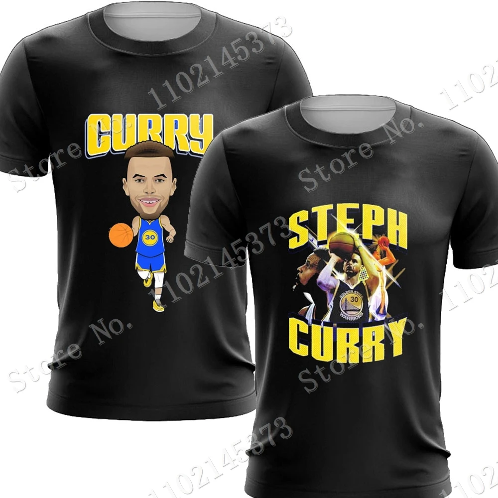 

Мужская летняя футболка с 3D-принтом Стивена карри, повседневная одежда для технических тренировок с круглым вырезом, одежда для бега, 2022