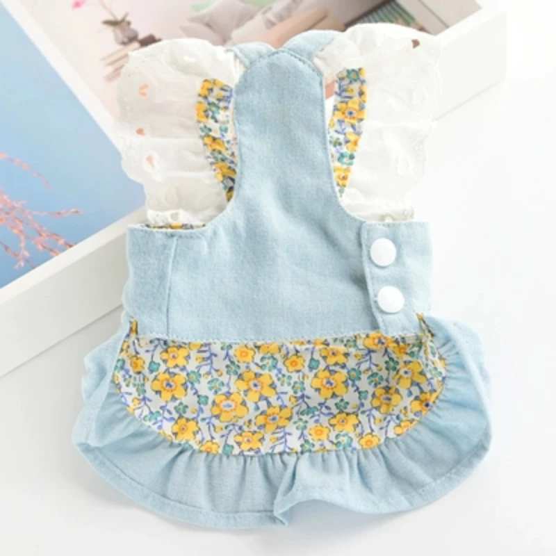 Одежда для домашних животных кошек собак летняя маленькая принцесса щенок