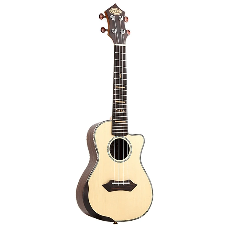 

YAEL 23 Inch Veneer Ukulele 4-String Portable Guitar Instrument For Beginners Children Pick Stringed Instruments Mini Guitars