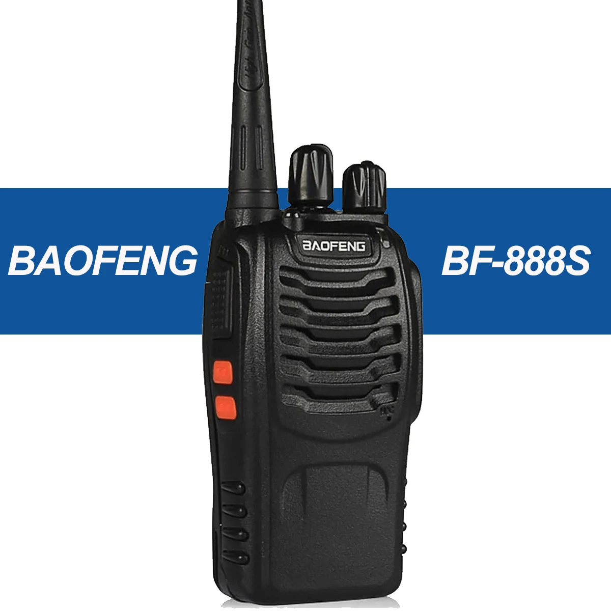 Original BaoFeng BF-888S Road Trip Walkie Talkie UHF 400-470MHz 16 Channels Long Distance High Endurance Two-way Radioso