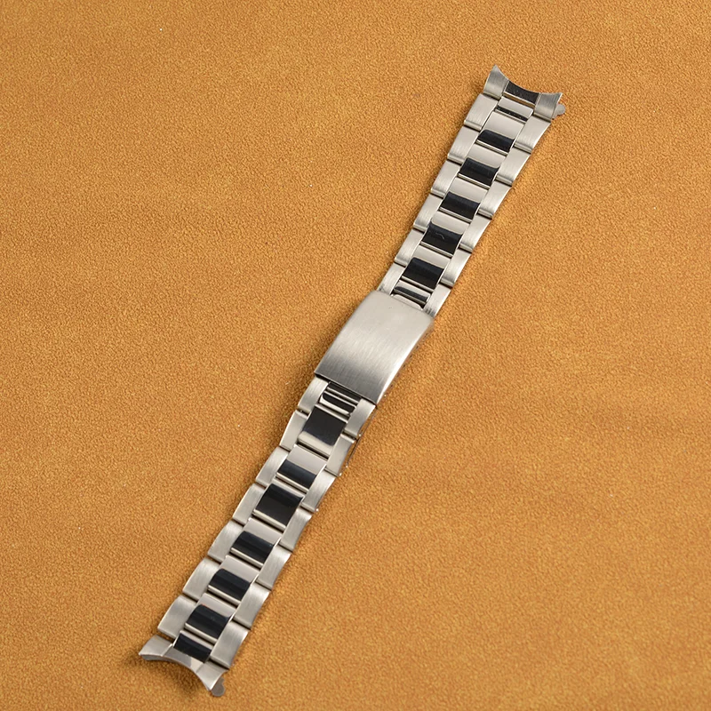 13mm 17mm  19mm 20mm Silver Stainless Steel Bracelet For Rolex Oyster DateJust Precision Day-Date