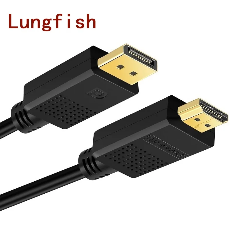 Кабель DisplayPort-HDMI 4K однонаправленный кабель DP 1 2 для ПК с HDMI 4 совместим NVIDIA
