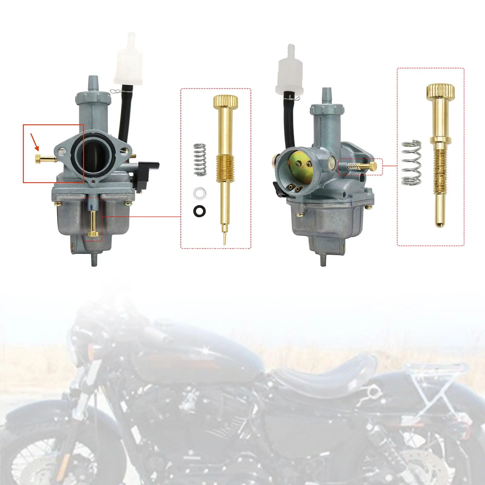 Детали воздушного смешивающего винта винт скорости холостого хода для